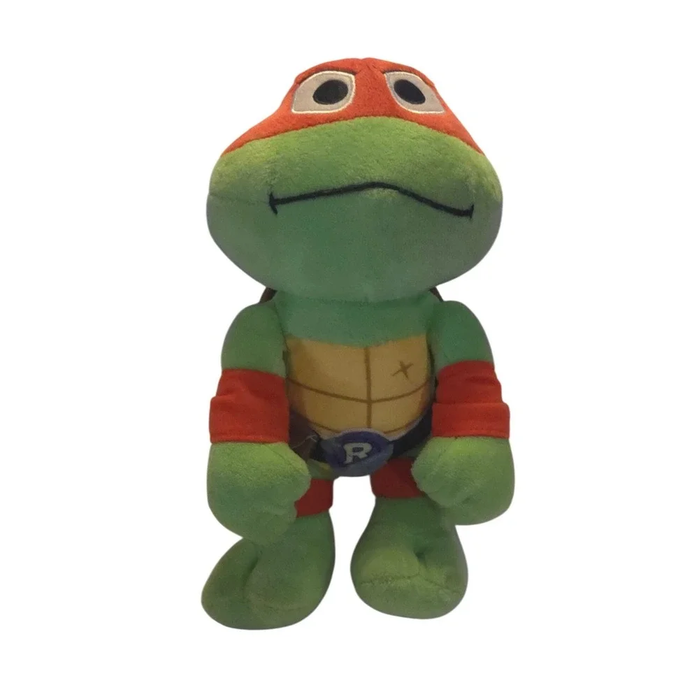 Mattel Teenage Mutant Ninja Turtles Raphael Plush Red Bandana TMNT 9.5 Inch